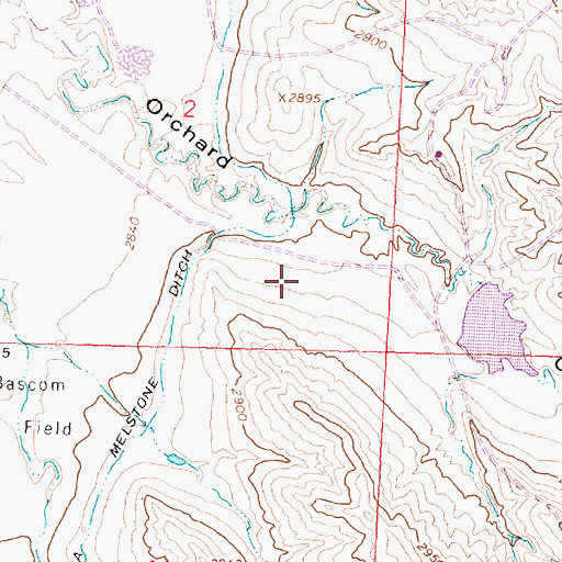 Topographic Map of BS Kincheloe Number 6 Dam, MT