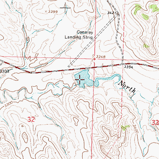 Topographic Map of D S Scott Number 3 Dam, MT