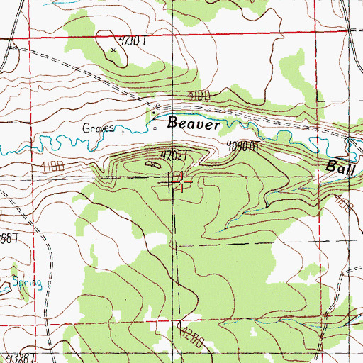 Topographic Map of O Lane Number 1 Dam, MT