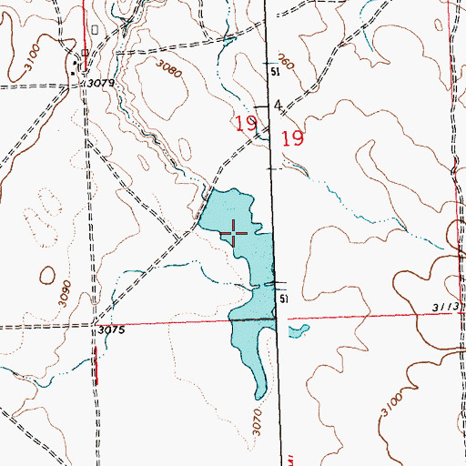 Topographic Map of Goffena Number 4 Dam, MT