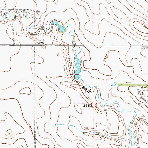 Topographic Map of Raise Number 1 Dam, MT