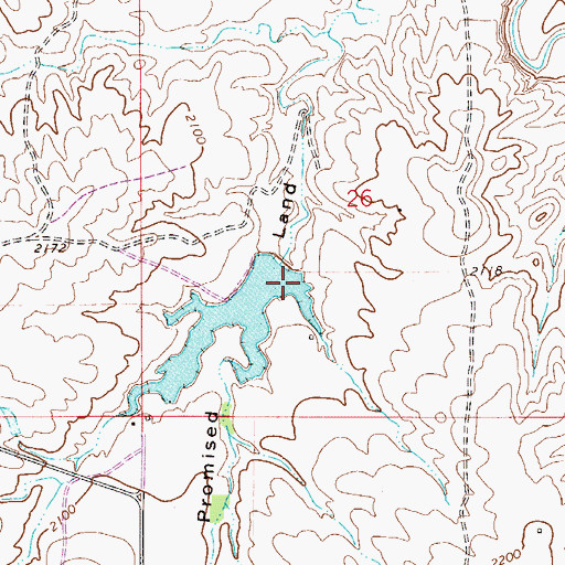 Topographic Map of R Schmitz Number 1 Dam, MT