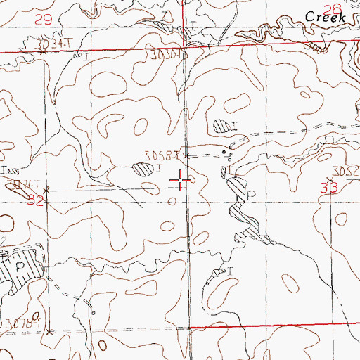 Topographic Map of Styer Number 2 Dam, MT