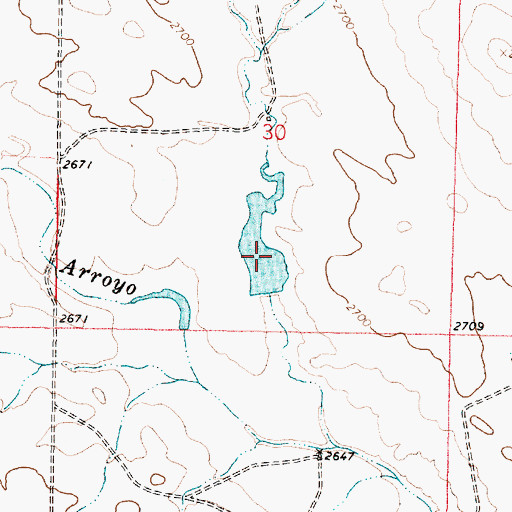 Topographic Map of William Pluhar Dam, MT