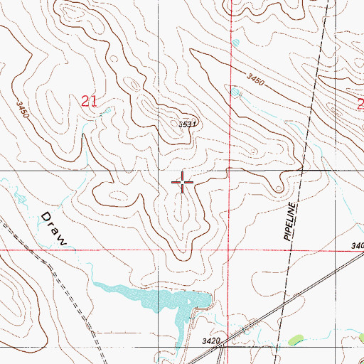 Topographic Map of R Owen Number 2 Dam, MT