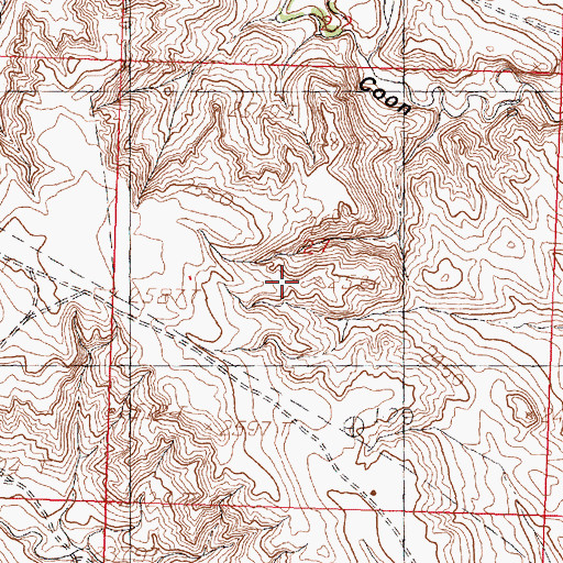 Topographic Map of Pippen Dam, MT