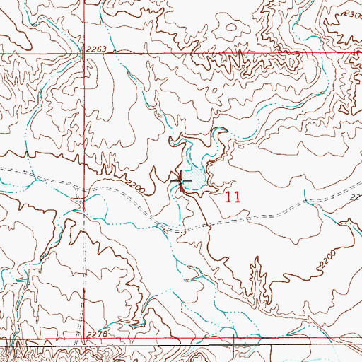 Topographic Map of Dunlap Dam, MT