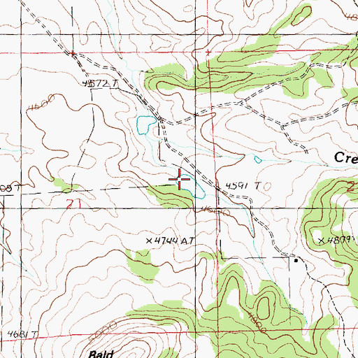 Topographic Map of Limpke Number 2 Dam, MT