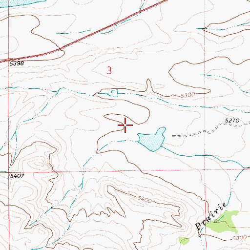 Topographic Map of Mayns Dam, MT
