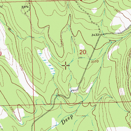 Topographic Map of Vredenburg Dam, MT