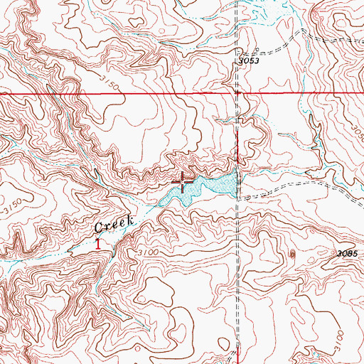 Topographic Map of Djokjakarta Dam, MT