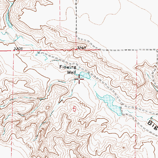 Topographic Map of Deuteronomy Dam, MT