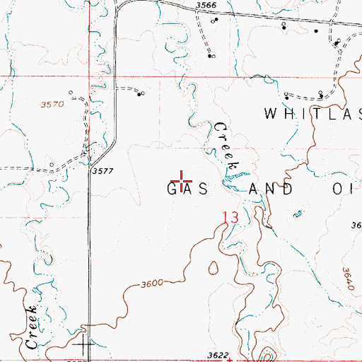 Topographic Map of Multiplier Dam, MT