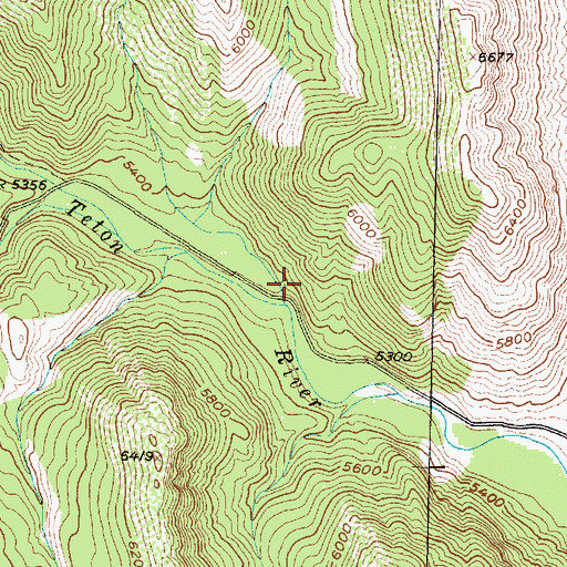 Topographic Map of Elko Recreation Site, MT