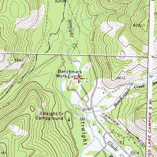 Topographic Map of Packers, MT
