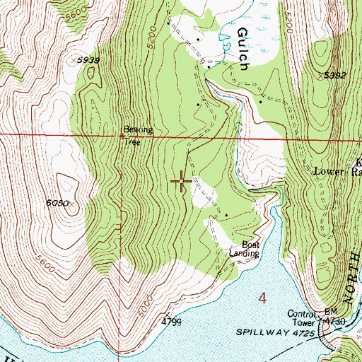 Topographic Map of Mortimer Gulch Trailhead, MT
