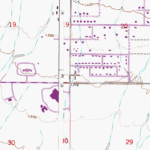 Topographic Map of HealthSouth Scottsdale Rehabilitation Hospital, AZ