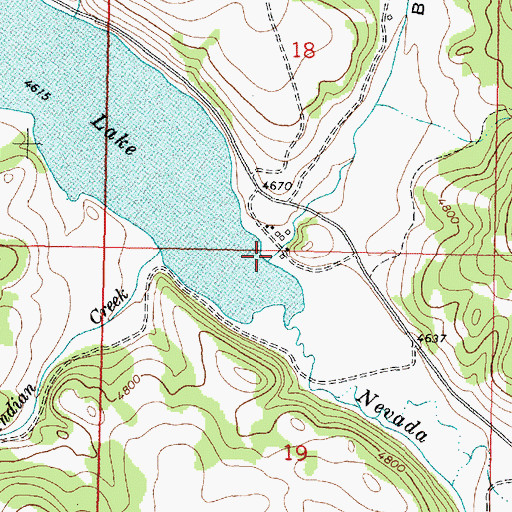 Topographic Map of Buffalo Gulch, MT