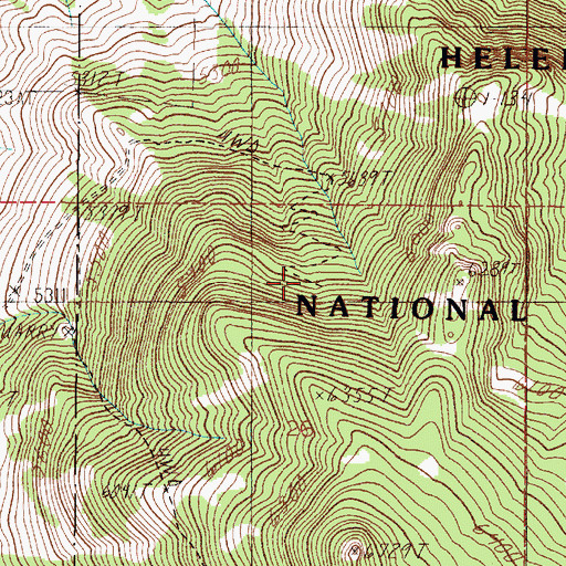 Topographic Map of Chicago Mine, MT