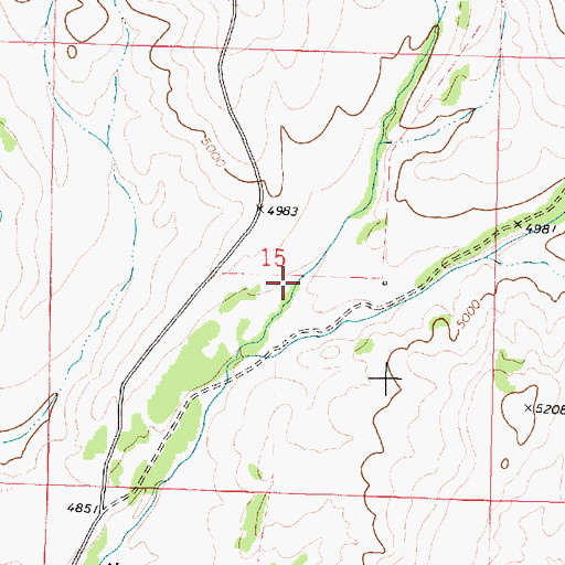 Topographic Map of Madison Gulch, MT