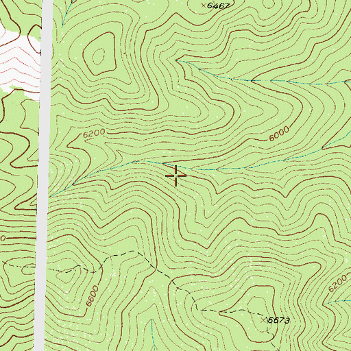 Topographic Map of Sun River Game Preserve, MT