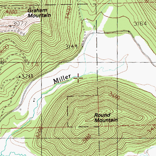 Topographic Map of Mullan Gulch, MT
