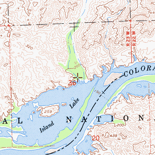 Topographic Map of Arrastra Wash, AZ