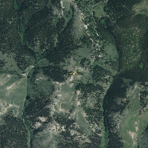 Aerial/Satellite Image of Echo Mine, MT