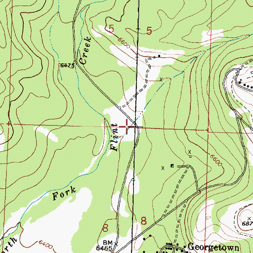 Topographic Map of Twilight Mine, MT