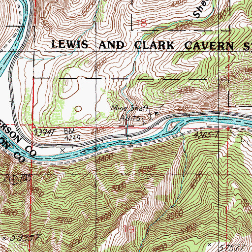 Topographic Map of Quarry Mine, MT