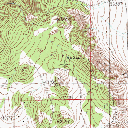 Topographic Map of Silver King Mine, MT