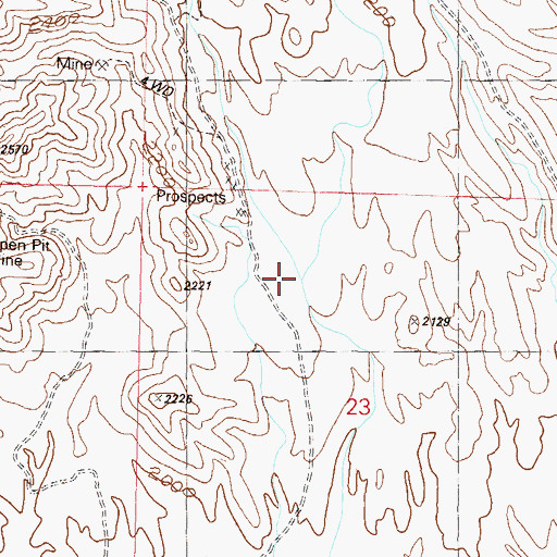 Topographic Map of Arrastre Gulch, AZ