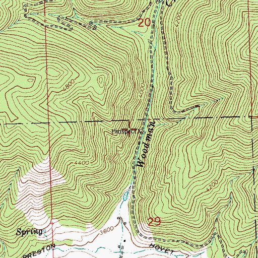 Topographic Map of Lawyers Combination Mine, MT