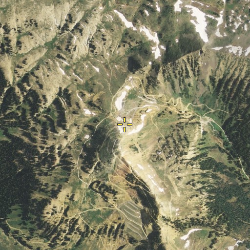 Aerial/Satellite Image of Upper Lulu Adit Mine, MT