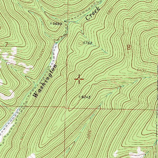 Topographic Map of NE SE Section 30 Mine, MT