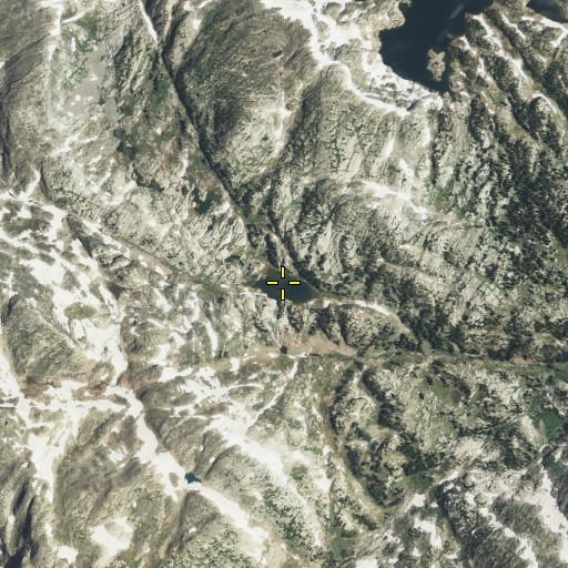 Aerial/Satellite Image of Oly Lake, MT