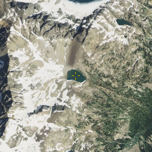 Aerial/Satellite Image of Knott Lake, MT