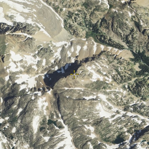 Aerial/Satellite Image of Pika Peak, MT