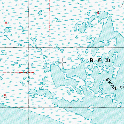 Topographic Map of Red Rock Lakes National Wildlife Refuge, MT