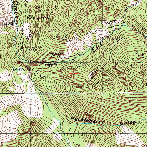 Topographic Map of 07S09E06DDA_01 Well, MT