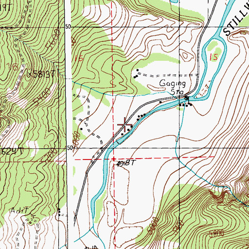Topographic Map of 05S15E15CCBB01 Well, MT