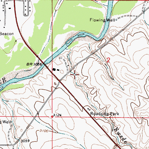 Topographic Map of 05S51E03ADD_01 Well, MT