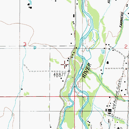 Topographic Map of 03S04E03DAD_02 Well, MT