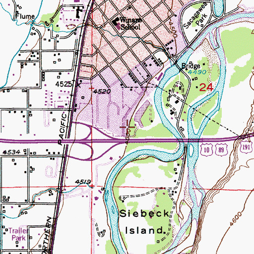 Topographic Map of 02S09E24C___01 Well, MT
