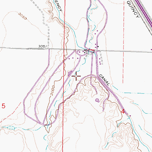 Topographic Map of 02S34E04BB__02 Well, MT