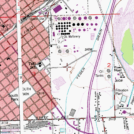 Topographic Map of 01S26E02BC__01 Well, MT