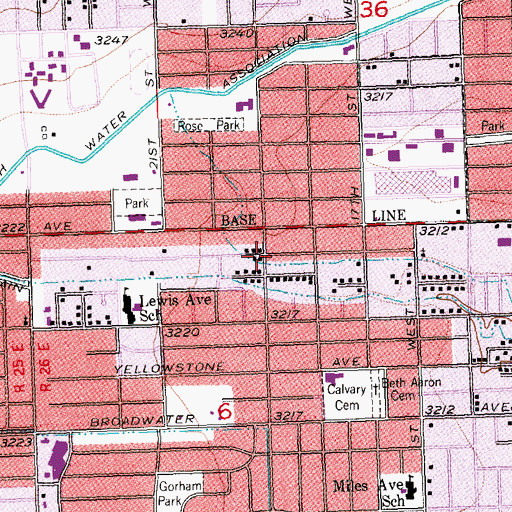 Topographic Map of 01S26E06AB__01 Well, MT