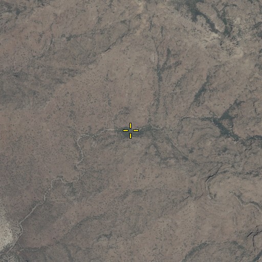 Aerial/Satellite Image of Mitchell Spring, AZ