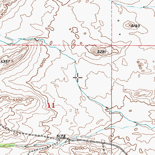 Topographic Map of 02N08E11A___01 Spring, MT