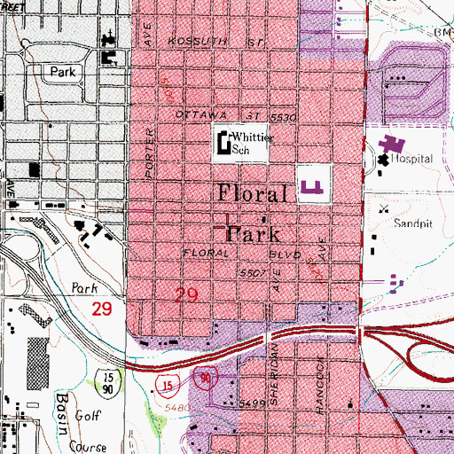 Topographic Map of 03N07W29ACA_01 Well, MT